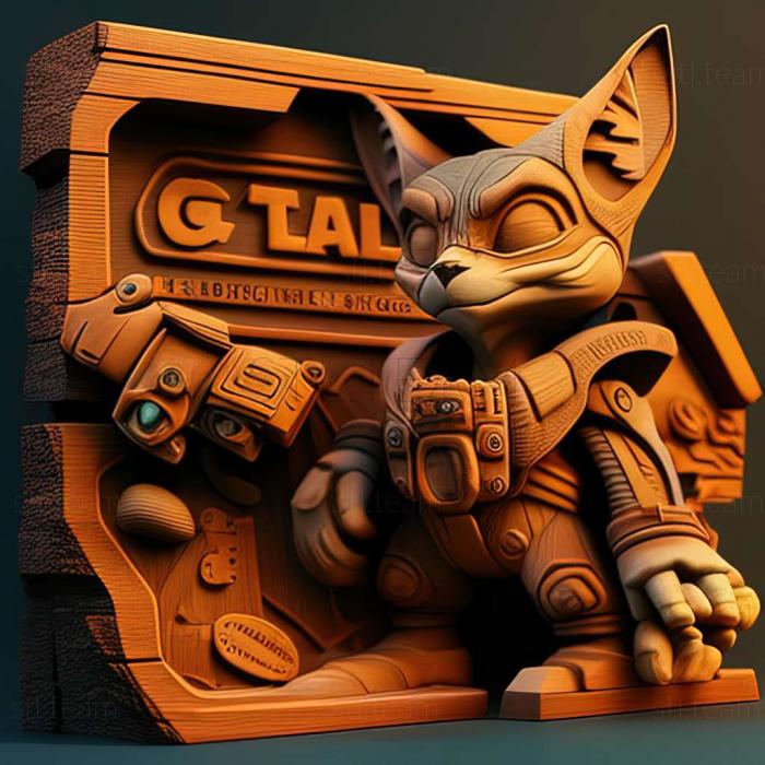 3D model Ratchet Clank Up Your Arsenal game (STL)